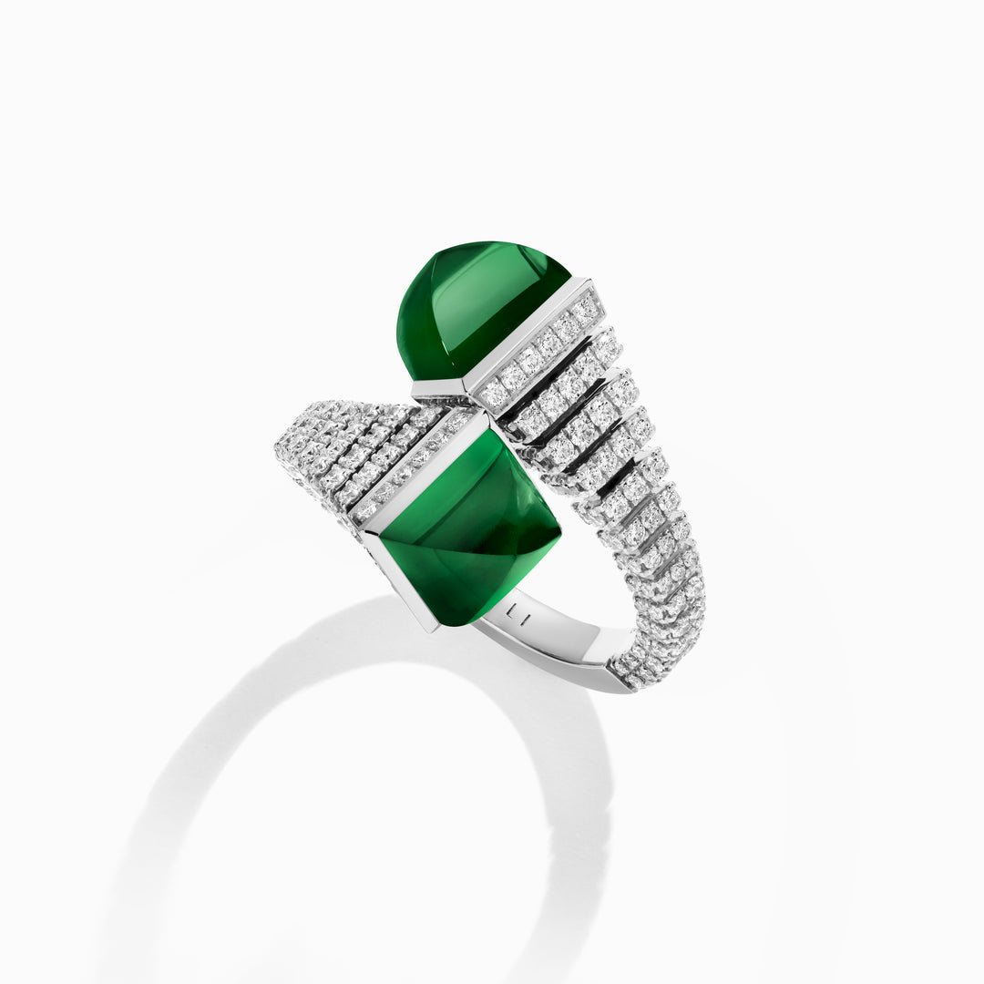 Cleo Rev Diamond Ring (White Gold)