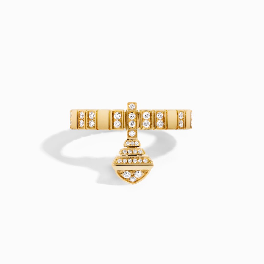Cleo Charm Full Diamond Ring