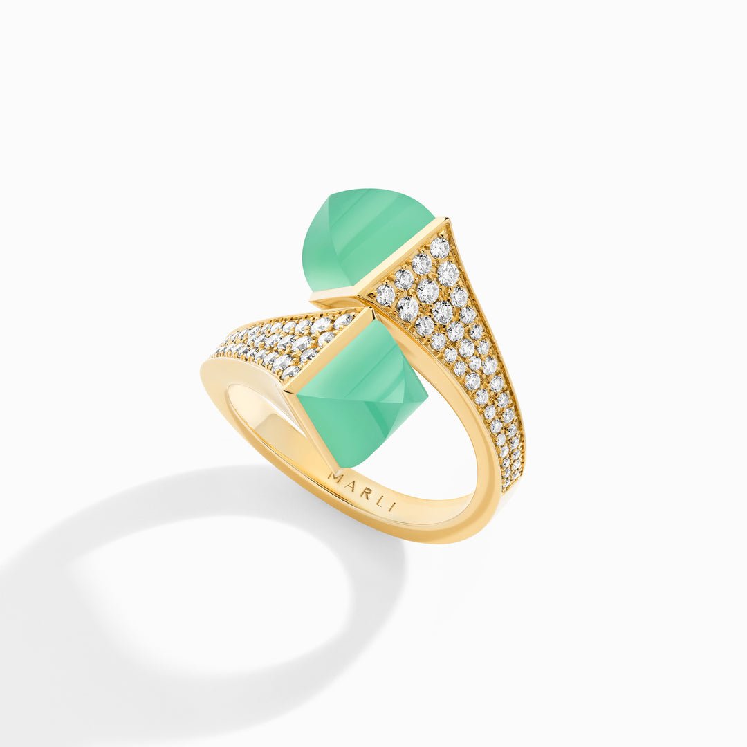 Cleo Diamond Ring (Yellow Gold)
