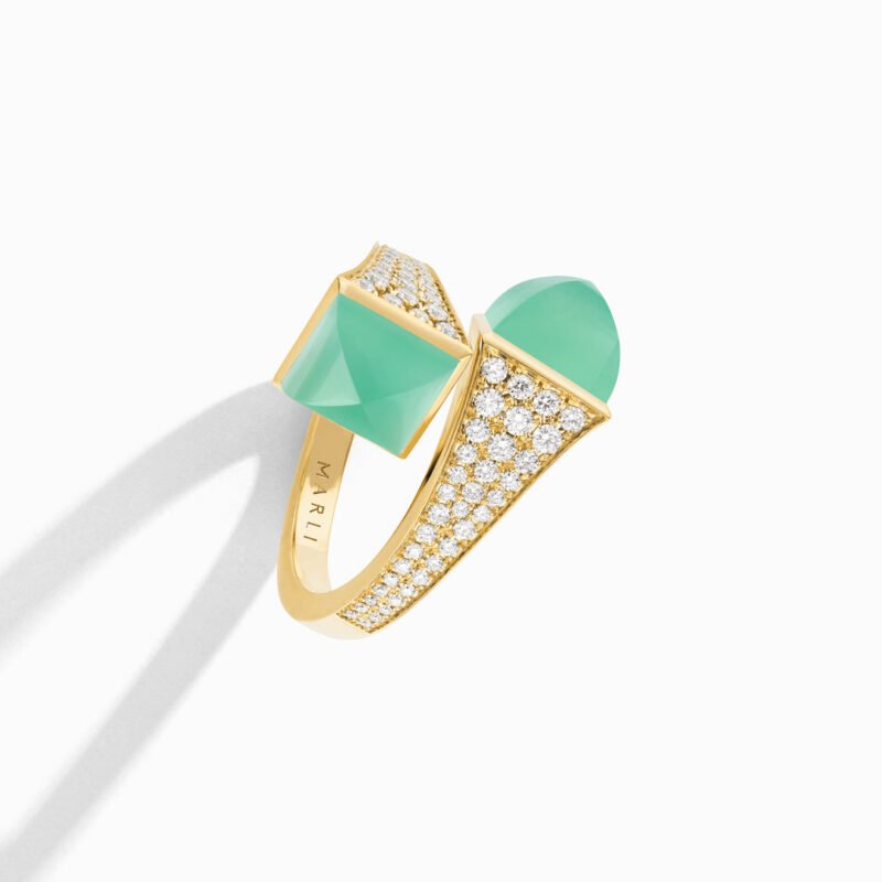 Cleo Diamond Ring (Yellow Gold)