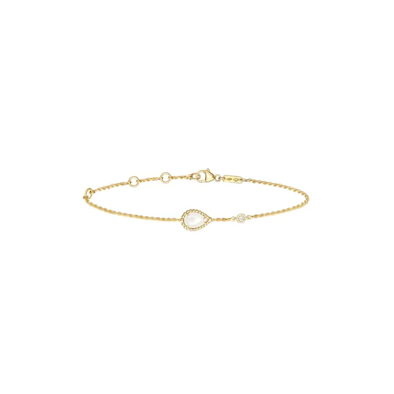 Serpent Bohème MOP Bracelet XS Motif (Yellow Gold)