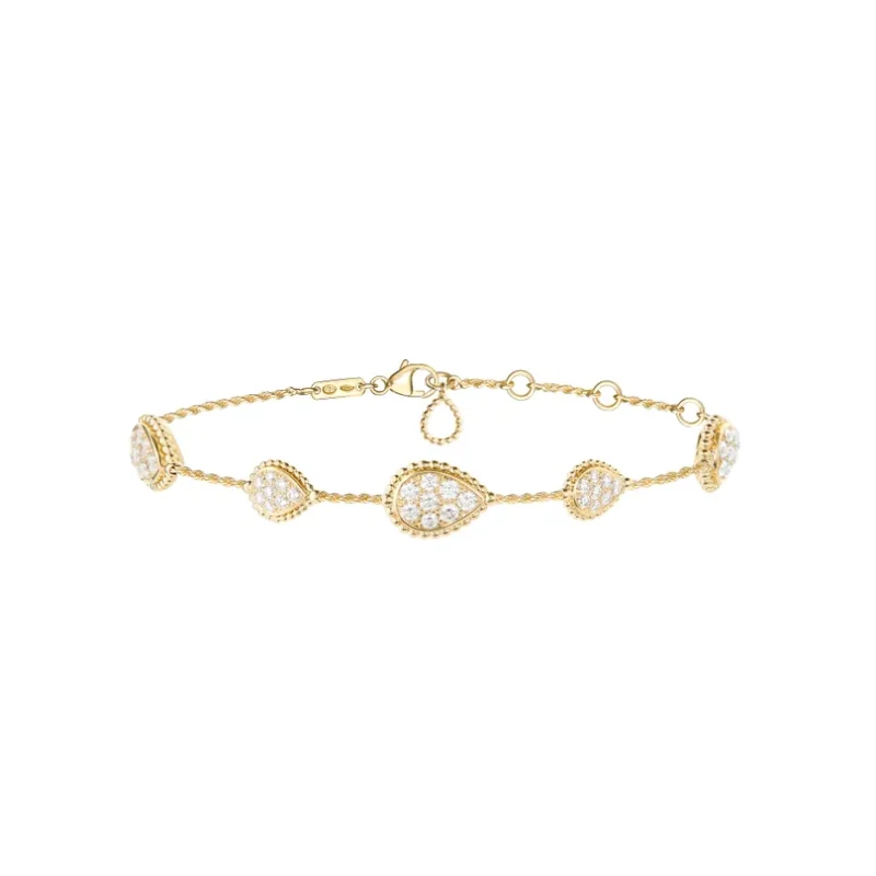 Serpent Bohème Bracelet, 5 Motifs (Yellow Gold)