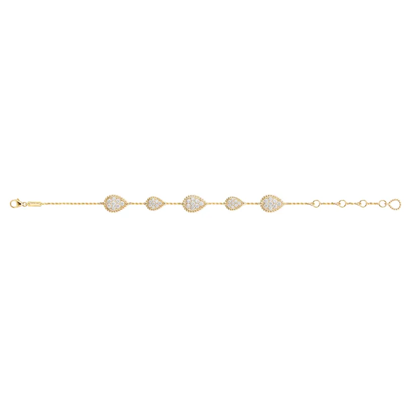 Serpent Bohème Bracelet, 5 Motifs (Yellow Gold)