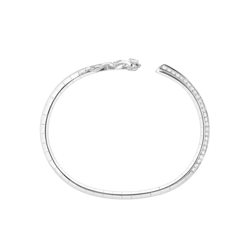 Plume De Paon Bracelet (White Gold)