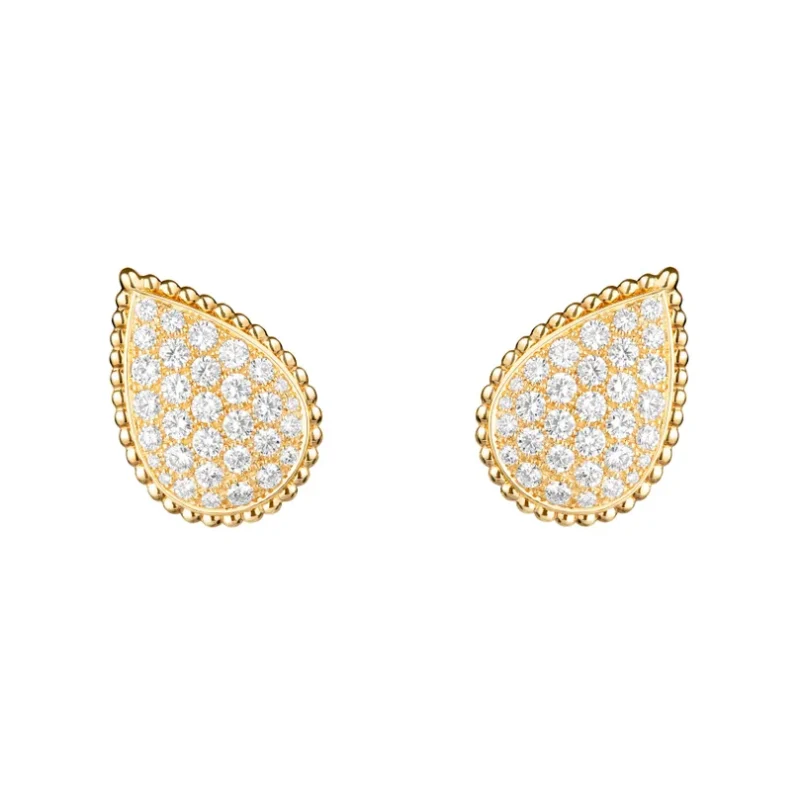 Serpent Bohème Ear Clips, L Motif (Yellow Gold)