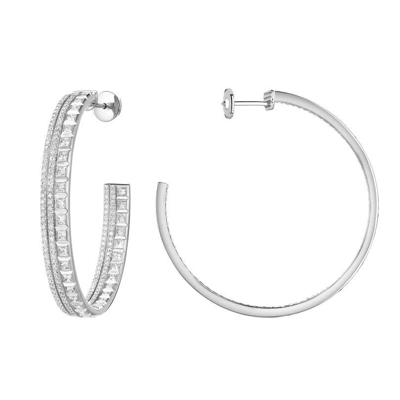 Quatre Radiant Edition Hoop Earrings