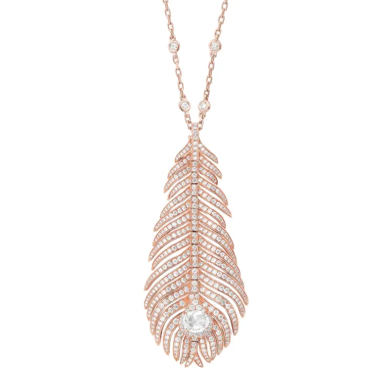Plume De Paon Pendant, Large Model