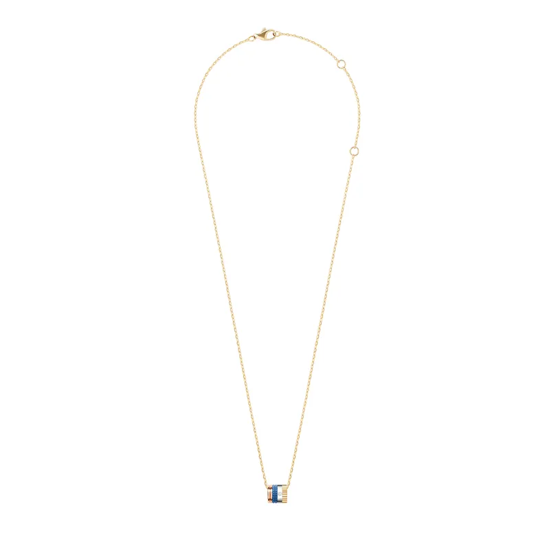 Quatre Blue Edition Mini Ring Pendant