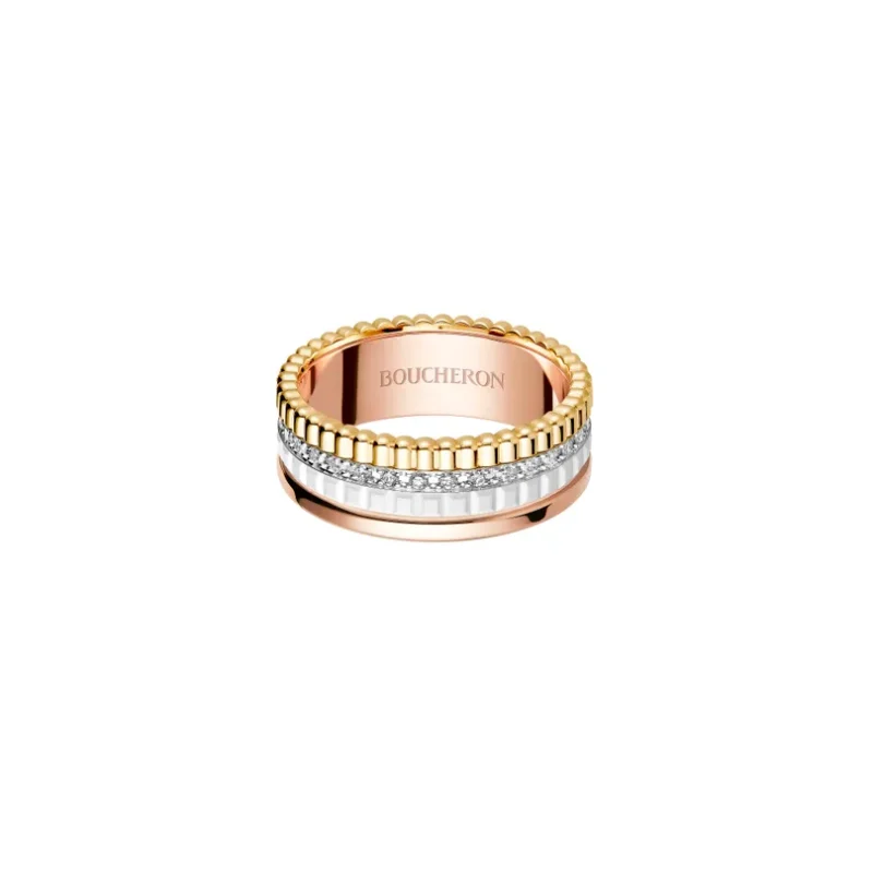 Quatre White Edition Small Ring