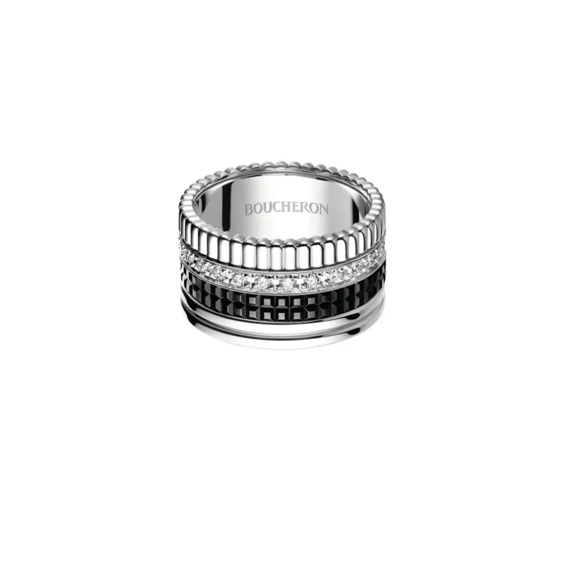 Quatre Black Edition Large Ring