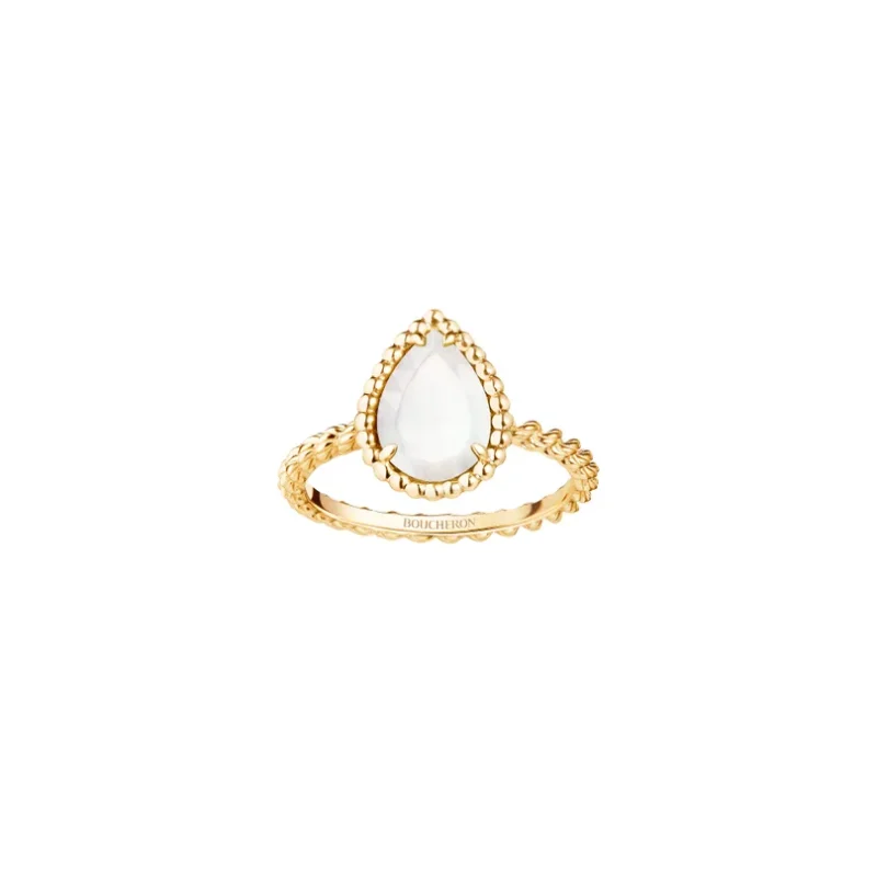 Serpent Bohème Ring, S Motif (Yellow Gold)