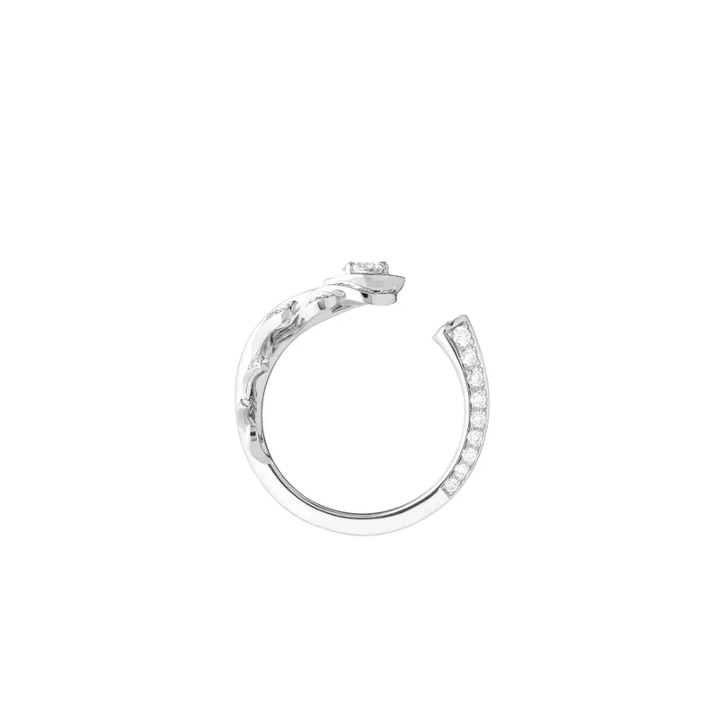 Plume De Paon Ring (White Gold)