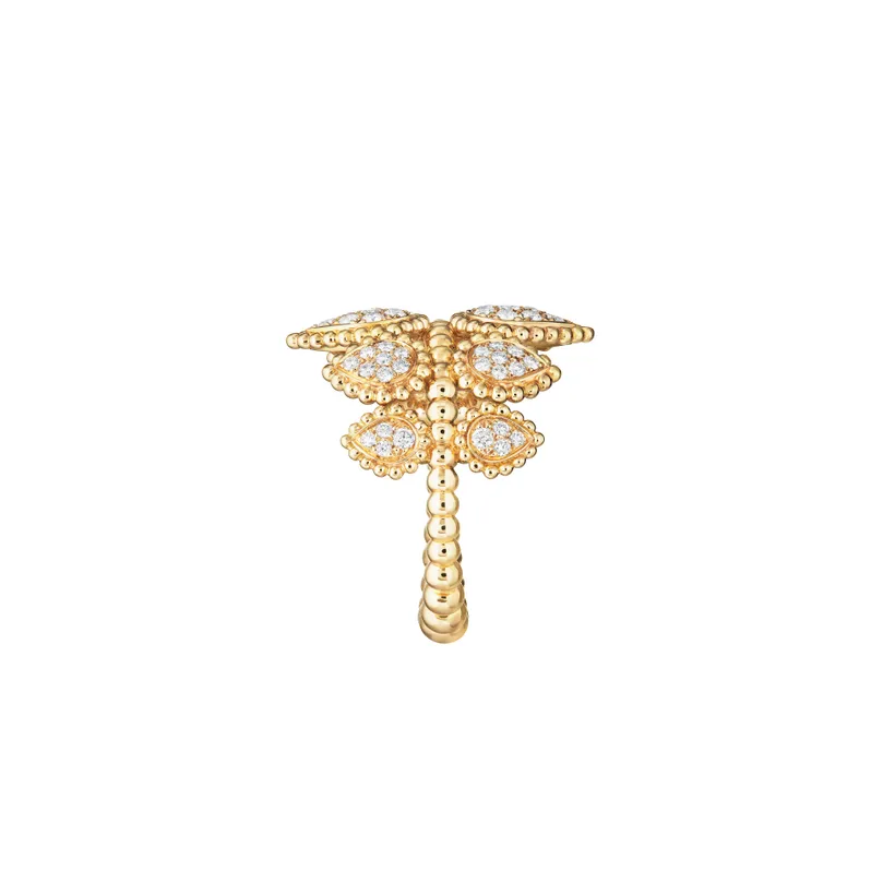 Serpent Bohème Ring, Multi Pattern (Yellow Gold)