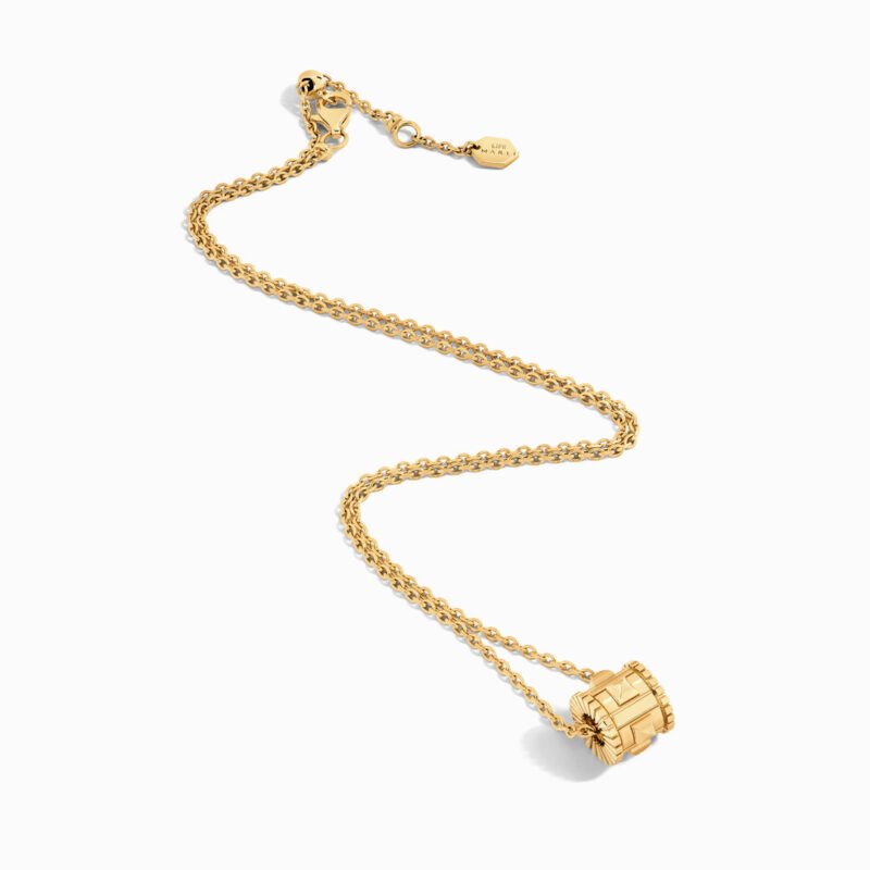 LIFE Gold Spinning Pendant Necklace (Yellow Gold)