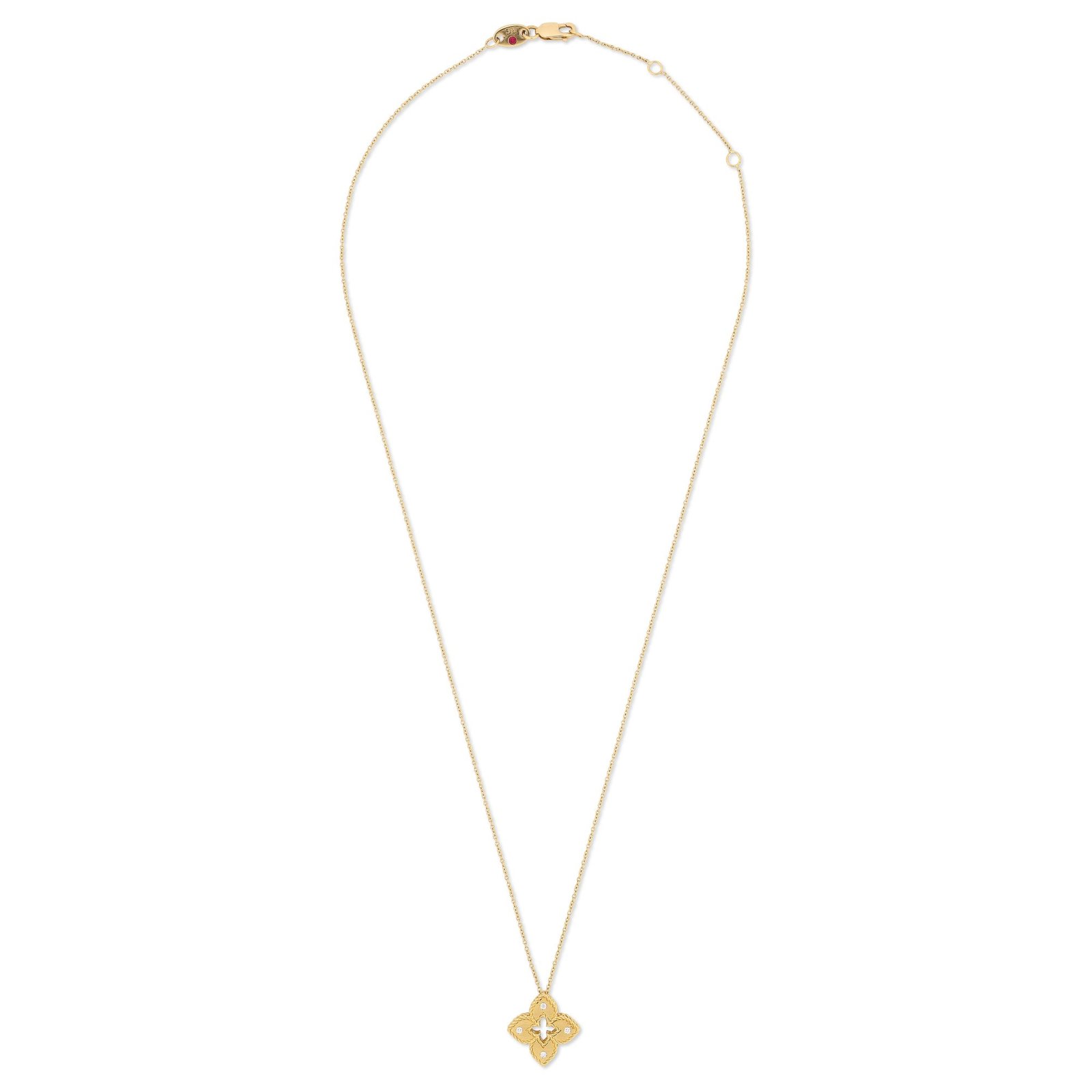 Venetian Princess Diamond Pendant Necklace Small Version