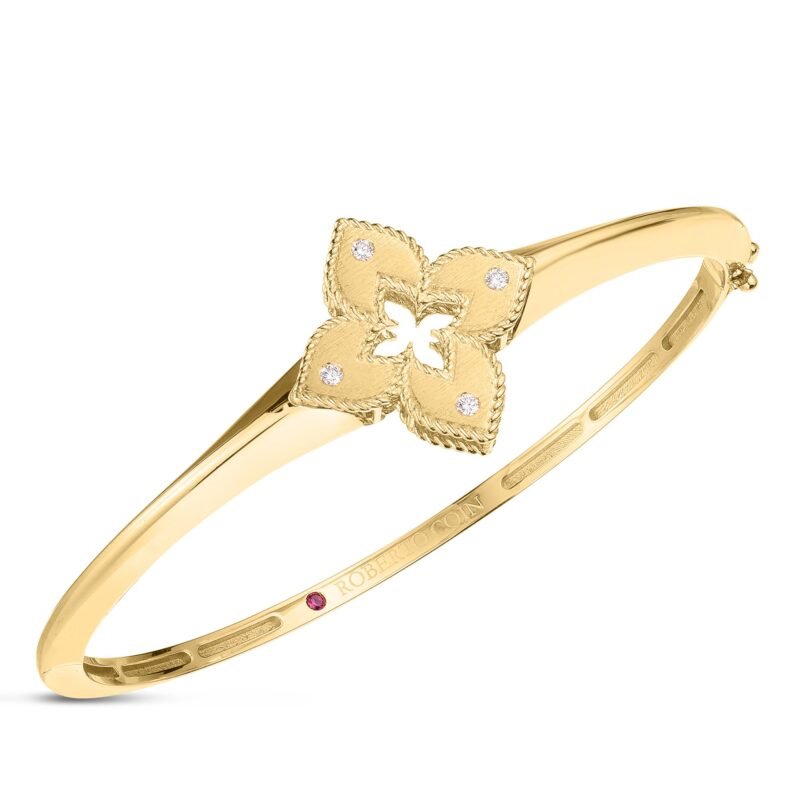 Venetian Princess Diamond Bangle (Yellow Gold)
