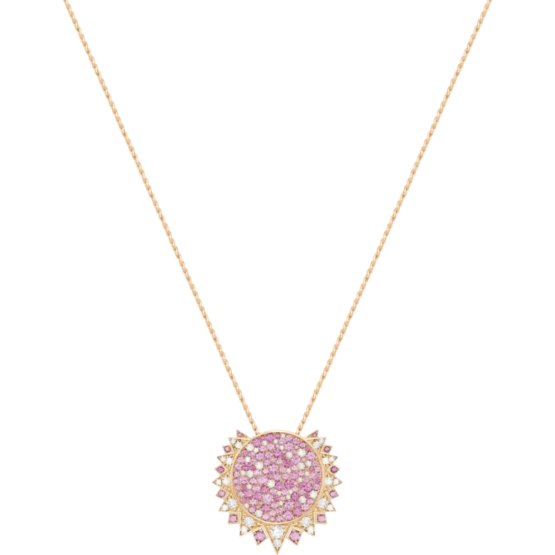 Sunlight Pink Spphires Pendant